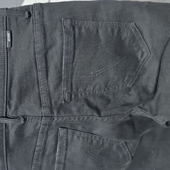 MOTHER The Insider Crop Step Fray Jeans in Not Guilty | Black | Size 24 - Picture 10 of 12